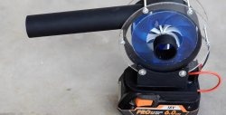 Powerful DIY blower