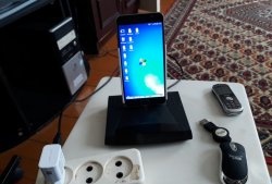 Phone docking station made from scrap materials