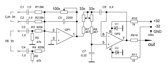 Reanimation of a car amplifier