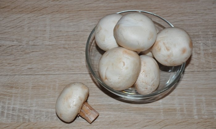 Champignons coapte pe gratar