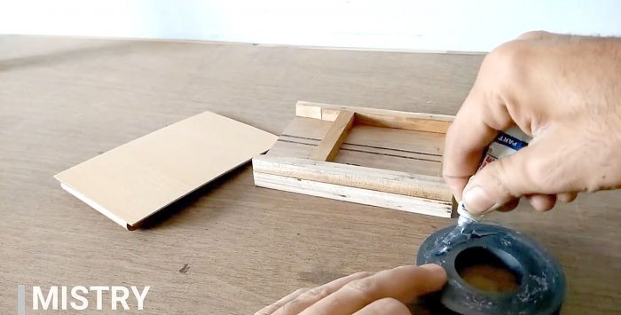 DIY magnetic brush