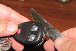 Alarm key fob repair