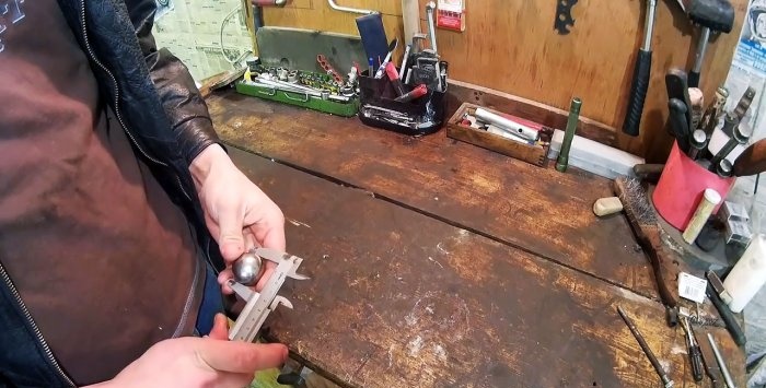 How to make a ball cutter with your own hands