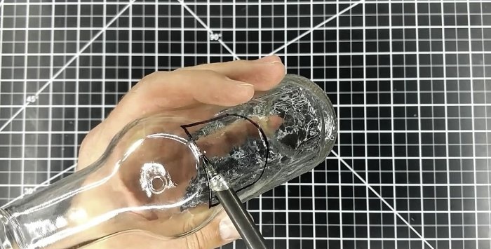 How to make any hole in a bottle using a soldering iron