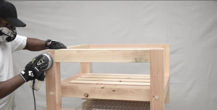 How to make a modern country chair with your own hands