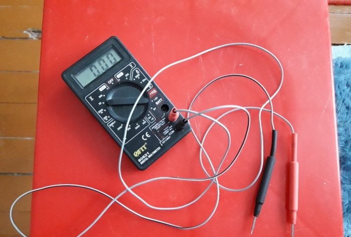 Homemade multimeter probes