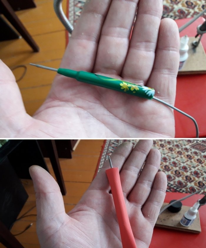 Homemade multimeter probes