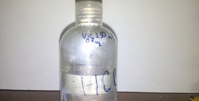 Making hydrochloric acid at home