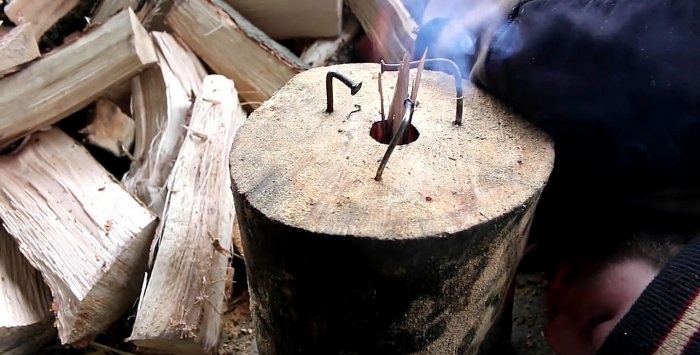 Super log stove burns for more than 6 hours