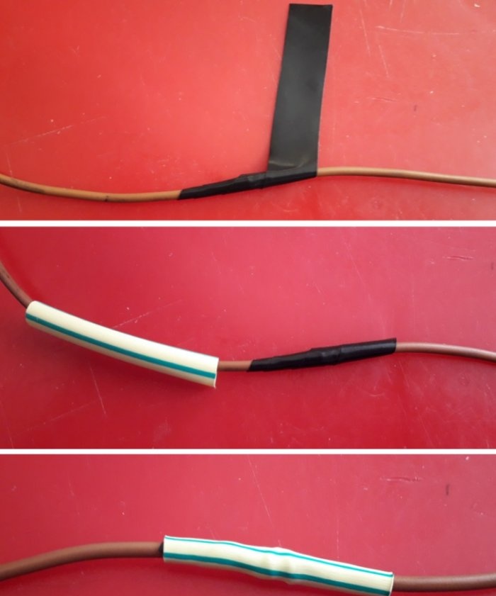 Twisting of wires without soldering that cannot be broken