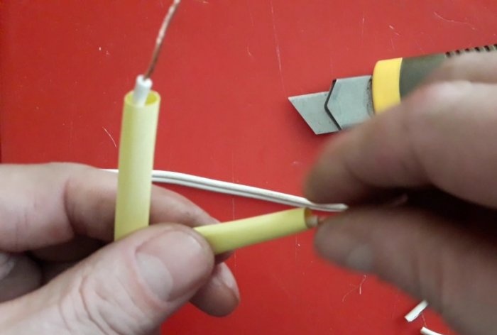 Twisting of wires without soldering that cannot be broken