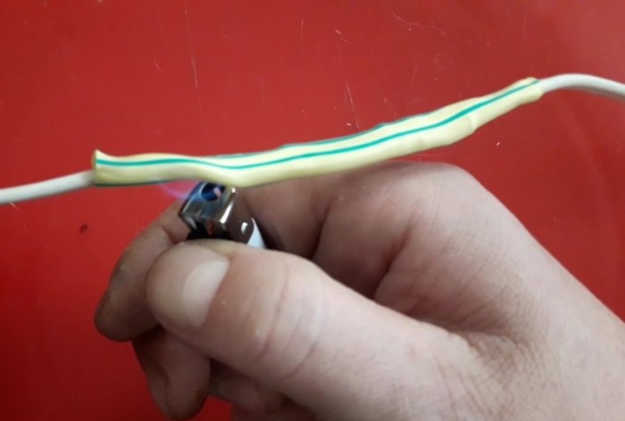 Twisting of wires without soldering that cannot be broken