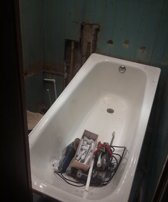 Repair of a small bath in 7 days