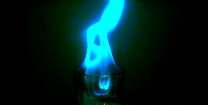 Blue flame