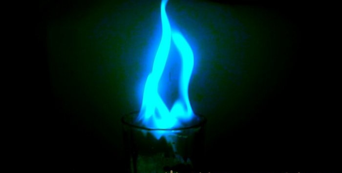 Blue flame