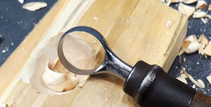 Hacer un cortador de madera con una llave