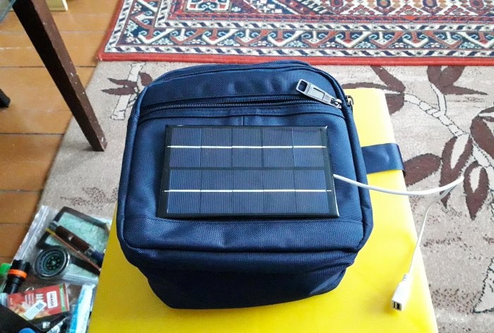 Comment fabriquer un sac avec un chargeur de batterie