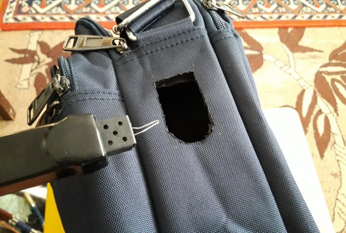 Comment fabriquer un sac avec un chargeur de batterie