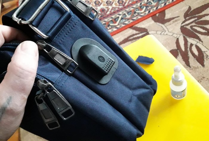 Comment fabriquer un sac avec un chargeur de batterie