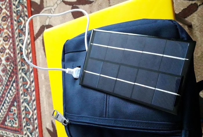 Comment fabriquer un sac avec un chargeur de batterie