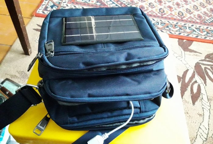 Comment fabriquer un sac avec un chargeur de batterie