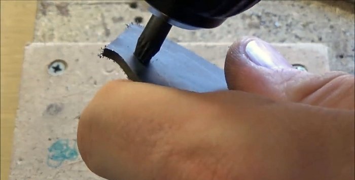 How to drill through any high-speed steel with a tile drill