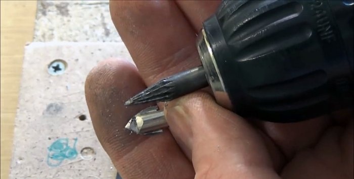 How to drill through any high-speed steel with a tile drill