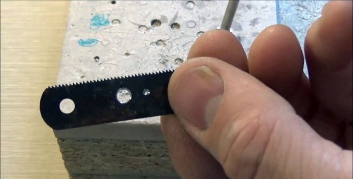 How to drill through any high-speed steel with a tile drill