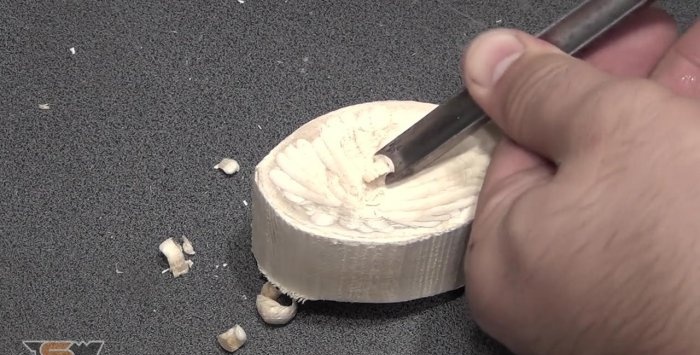 Hacer un cortador de madera con una llave