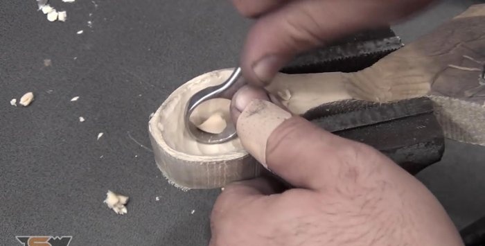 Hacer un cortador de madera con una llave