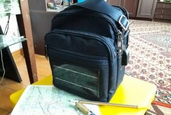 How to make a bag with a battery charger