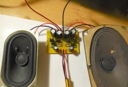 Simple and low-power amplifier on KT315