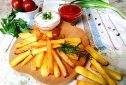 How to fry potatoes with a crispy crust quickly and easily