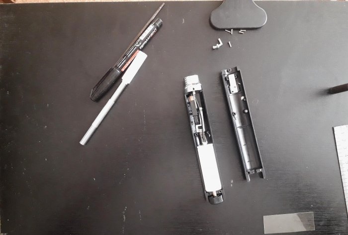 Modification of a gas soldering iron