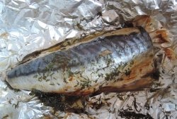 How to bake mackerel in the oven