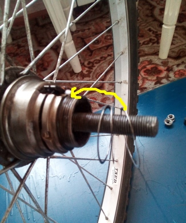 Disassembly, maintenance and assembly of the rear hub and ratchet of the bicycle wheel