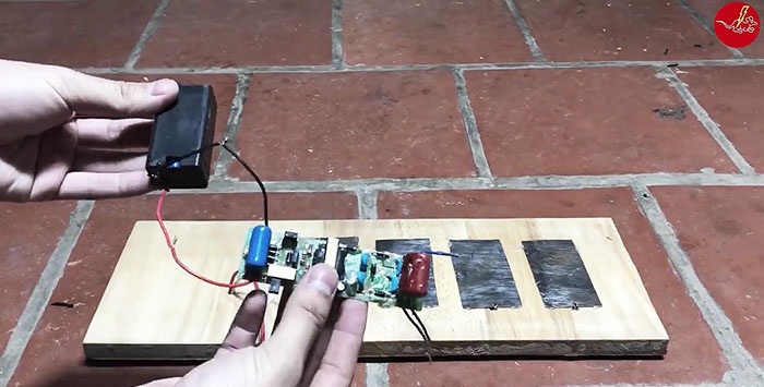 How to make a 12 volt electric trap for mice and rats