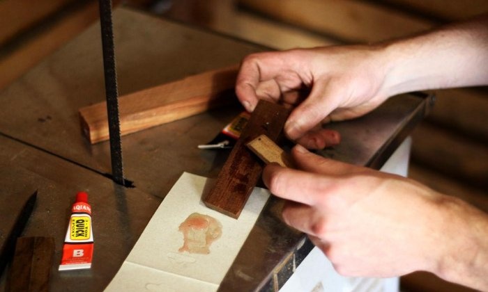 How to restore a knife if the handle breaks off