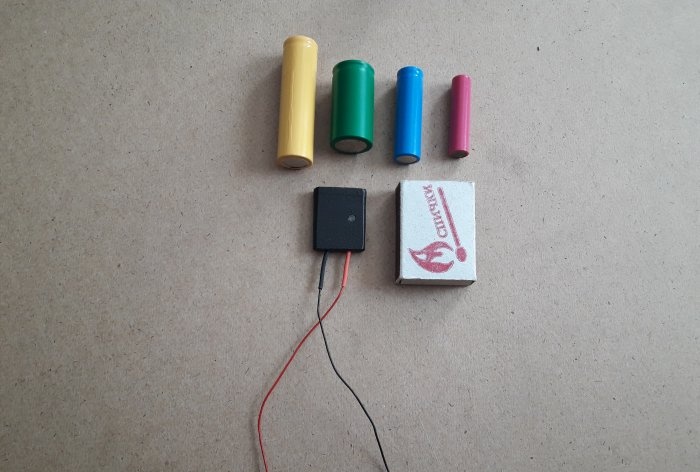 Compact charger for any external batteries