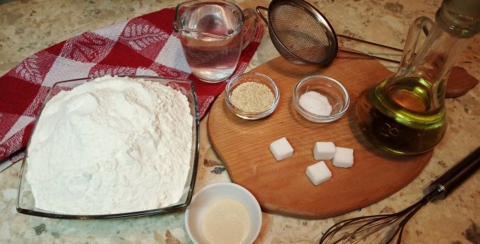 Uzbek flatbread in the oven Like from a tandoor