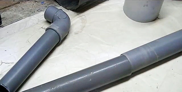 How to connect PVC pipes without a connector