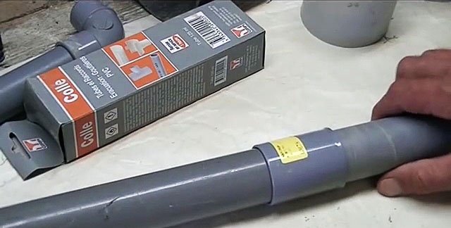 How to connect PVC pipes without a connector