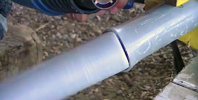 How to connect PVC pipes without a connector