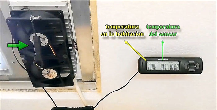 DIY air conditioner based on Peltier elements