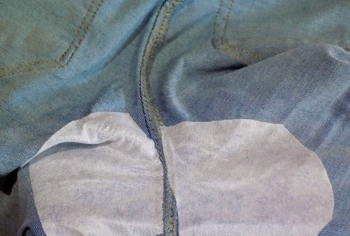 How to repair frayed jeans