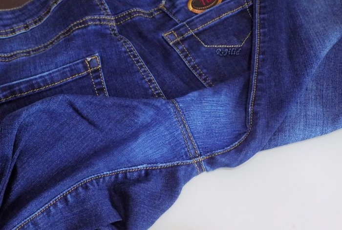 How to repair frayed jeans