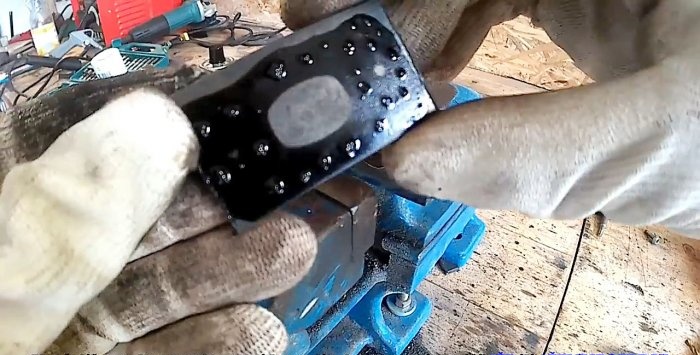 Homemade muffler for brush cutters