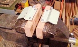 How to make soft and removable vise covers