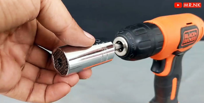 6 useful screwdriver attachments that few people know about