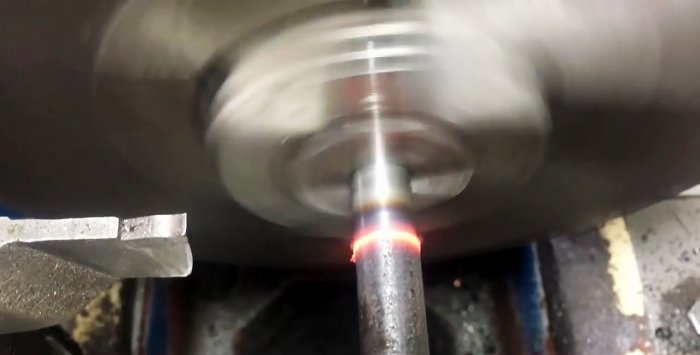 Drill extension using friction welding